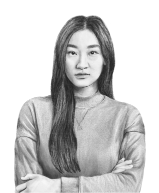 woman with arms crossed